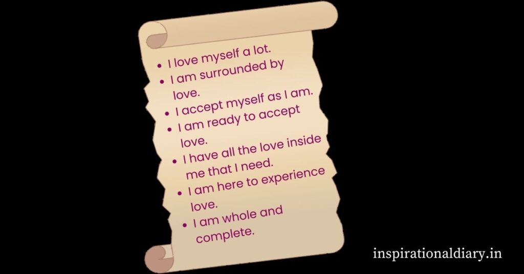 Self Love Affirmations